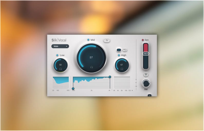 Waves Silk Vocal is a smart EQ and dynamics plugin designed to transform raw vocals into polished mixes swiftly. Utilizing 2000 analysis bands, it detects and reduces resonances, boominess, harshness, and sibilance with precision. Features include male/female voice modes, high-pass filter, gate, mix control, and real-time Silk Vocal Live version for low-latency tracking. Ideal for producers seeking efficient, high-quality vocal processing