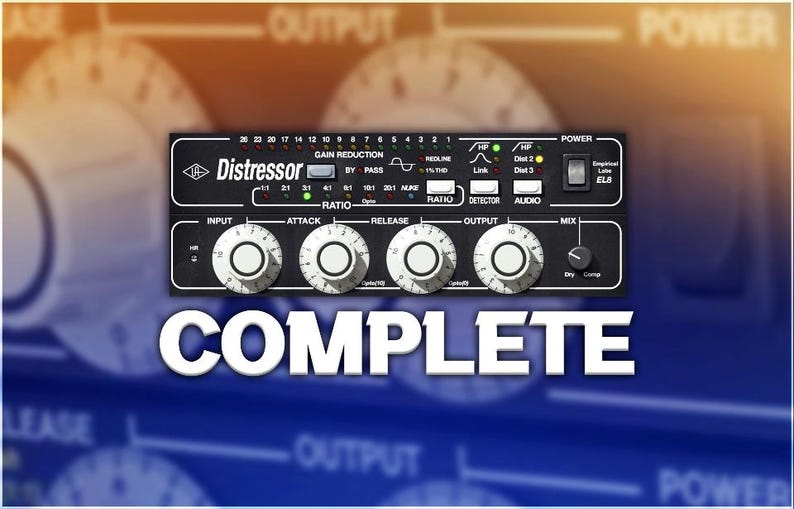 Distressor Audio Compressor Empirical Labs EL8 Distressor Compressor | Preset Pack – SoundMasterAudio