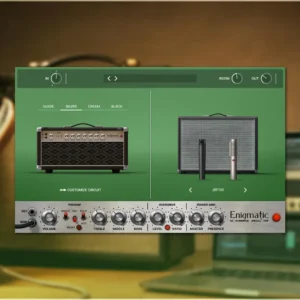 Universal Audio Enigmatic '82 Overdrive Special Amp is a detailed guitar amp plugin inspired by boutique tube amplifiers delivering smooth overdrive warm cleans and expressive lead tones for modern production Featuring responsive gain staging cab simulation EQ reverb and touch sensitivity it shapes guitars with rich harmonics depth and sustain Perfect for guitarists producers and engineers seeking vintage style amp character mix ready tone and professional feel in any DAW